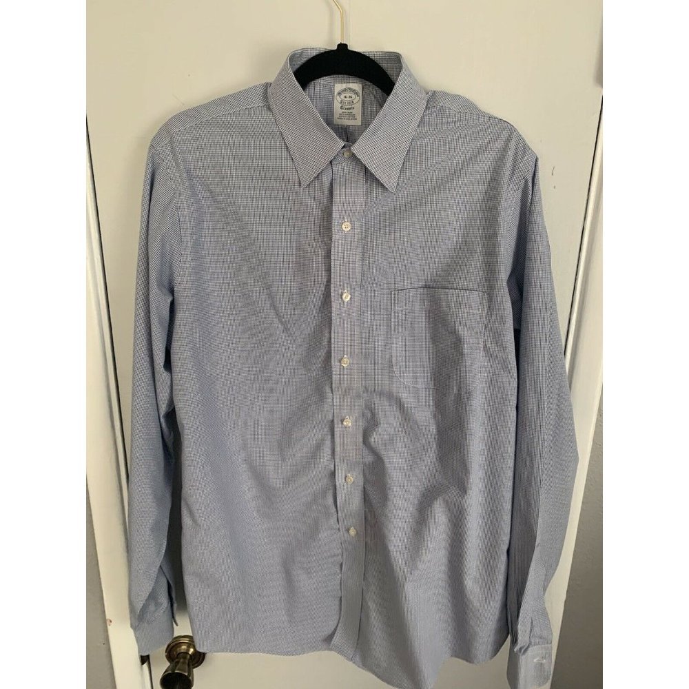 BROOKS BROTHERS REGENT Dress Shirt SLIM FIT 16 36